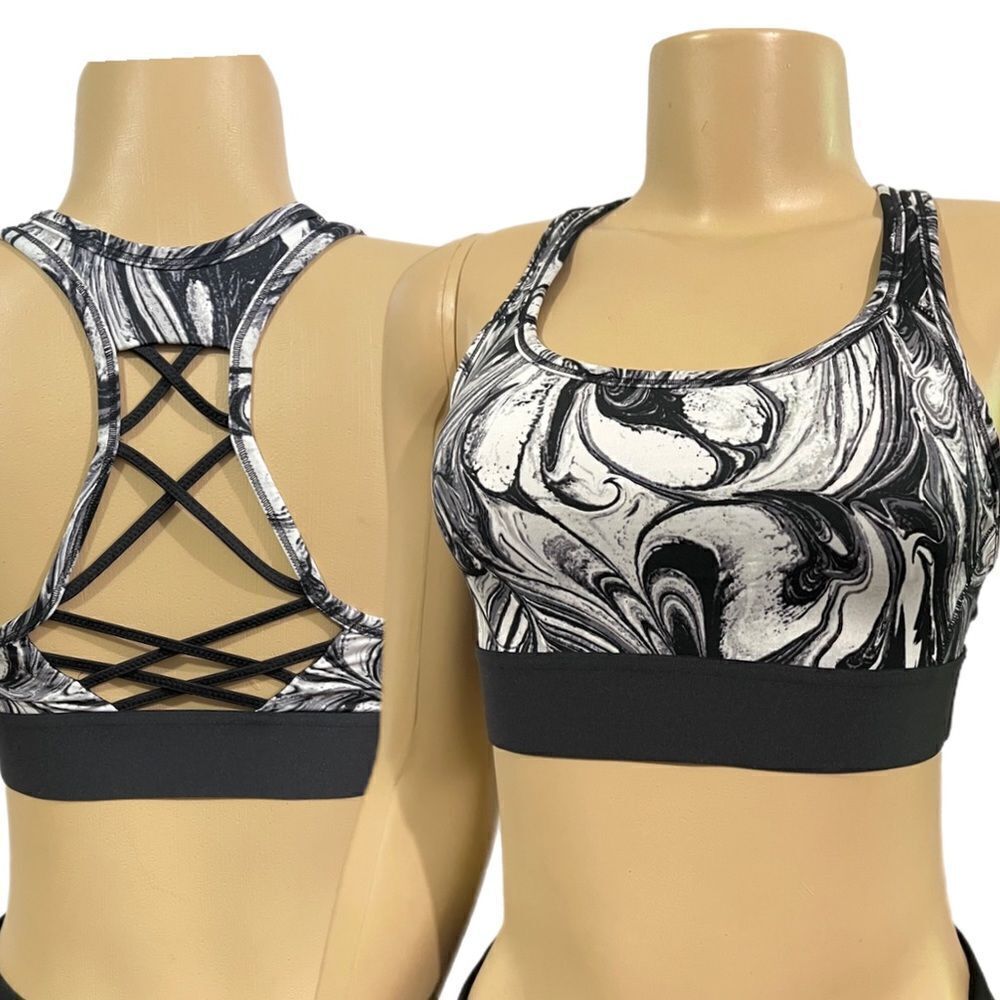 Victorias Secret The Player Unlined Strappy Racerback Sport Bra